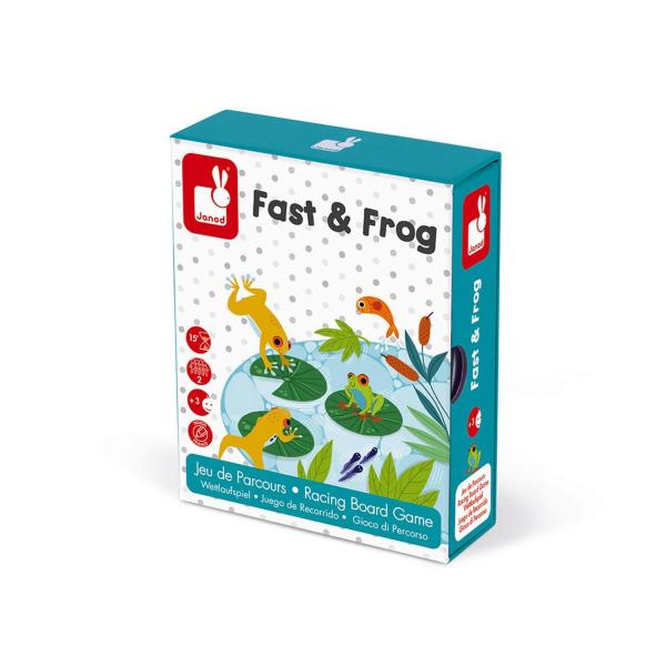 Jeu de parcours : Fast & Frog - Janod-J02698