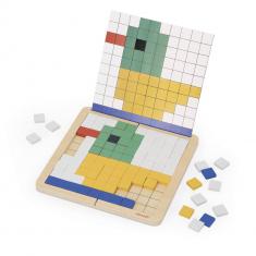Symmetry and coding mosaic