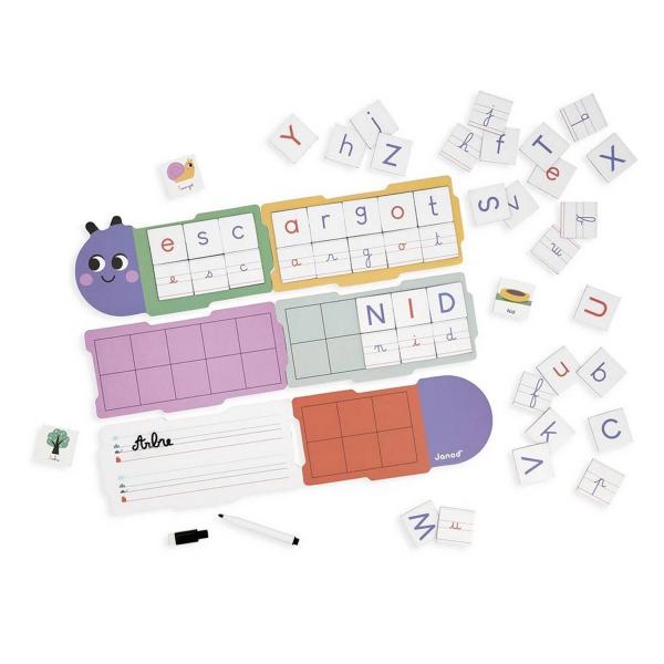 Aprender a escribir – Oruga - Janod-J05092