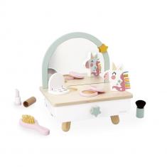 Holztisch Friseur Einhorn
