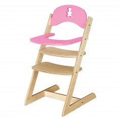 Wooden teddy high chair