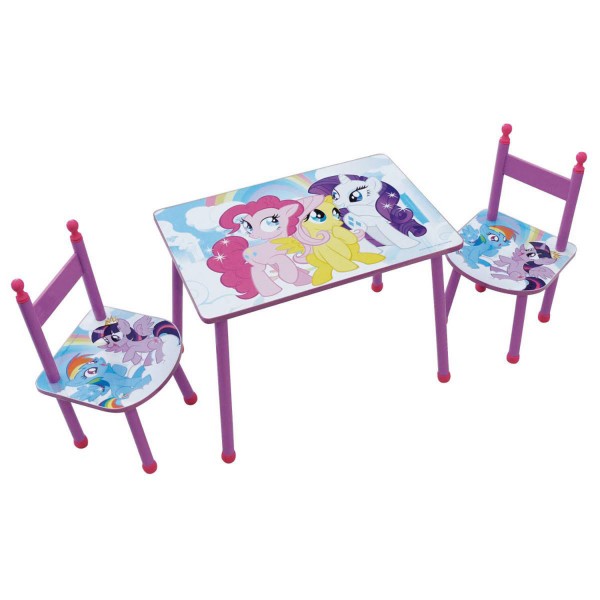 Table retangulaire et chaises My Little Pony - Jemini-712524
