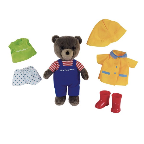 Musikalisches Plüschtier Jemini Petit Ours Brun 22 cm