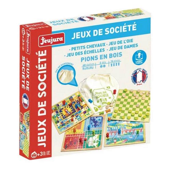 Board games with wooden boards - Jeujura-8103