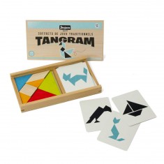 Coffret en bois : Tangram