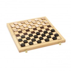 Juego de damas: Caja plegable