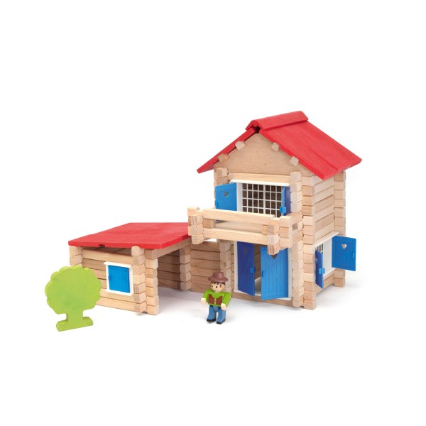 La maison en bois : 140 pièces - Jeujura-8033