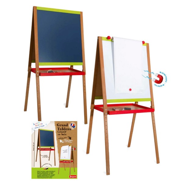 Large creative wooden board with drawing function - Jeujura-8747