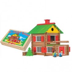 My wooden chalet 175 pieces: Wooden box