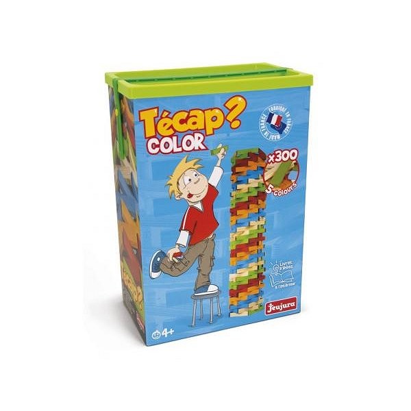 Técap Color 300 pièces en bois - Jeujura-8335