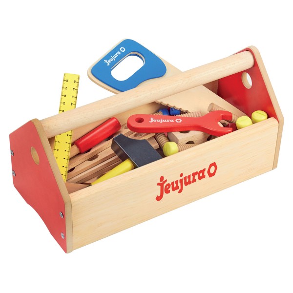 Werkzeugkasten aus Holz - Jeujura-8592