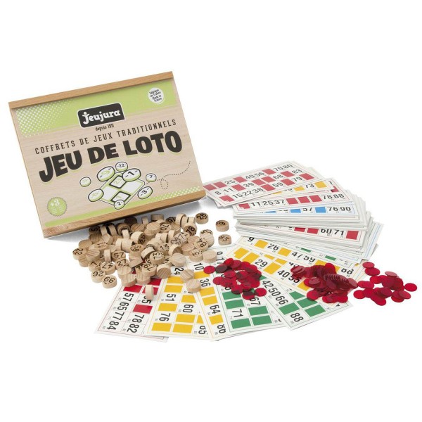 Wooden box: Loto - Jeujura-8139