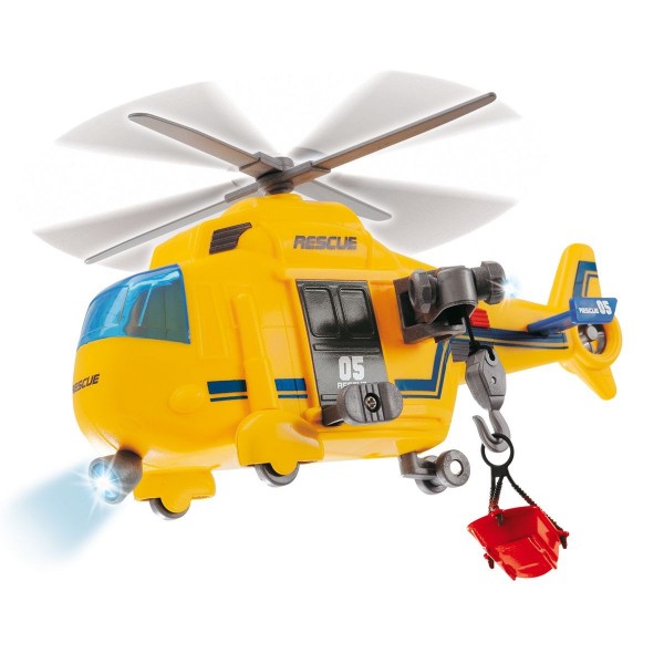 Hélicoptère de secours jaune - JohnWorld-JW203563573