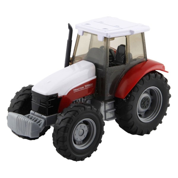 Tracteur 1/32 rouge et blanc - JohnWorld-TEA60072-6