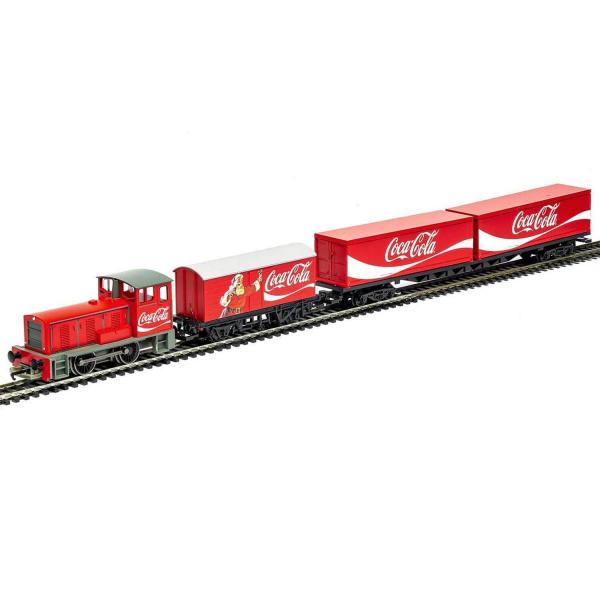 Circuit de train : Coffret Le train de Noël Coca Cola - Jouef-R1233P