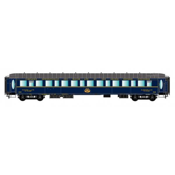 Voiture lits I-II Classe 3483 livrée bleue avec lumière intérieur Compagnie des wagons-lits Periode  - HJ4128
