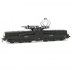 Grüne SNCF Elektrolokomotive CC 14018 mit 4 Laternen