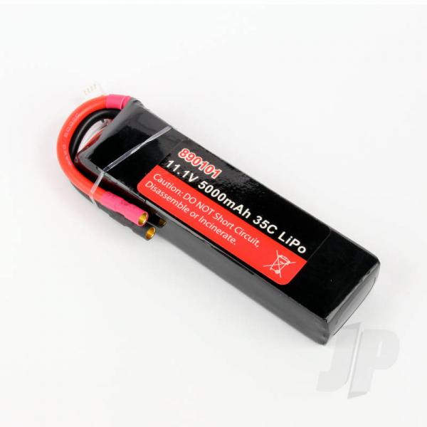 Batterie LiPo 3S 5000mAh 11.1V 40C - JOY890101