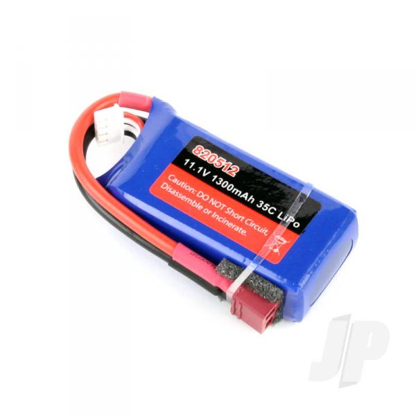 LiPo 3S 1300mAh 11.1V 35C Battery Pack - JOY820512