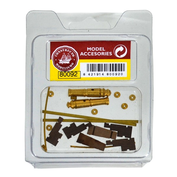 80092 Cannon Kit Comp 27X6mm (2)  - Constructo-80092