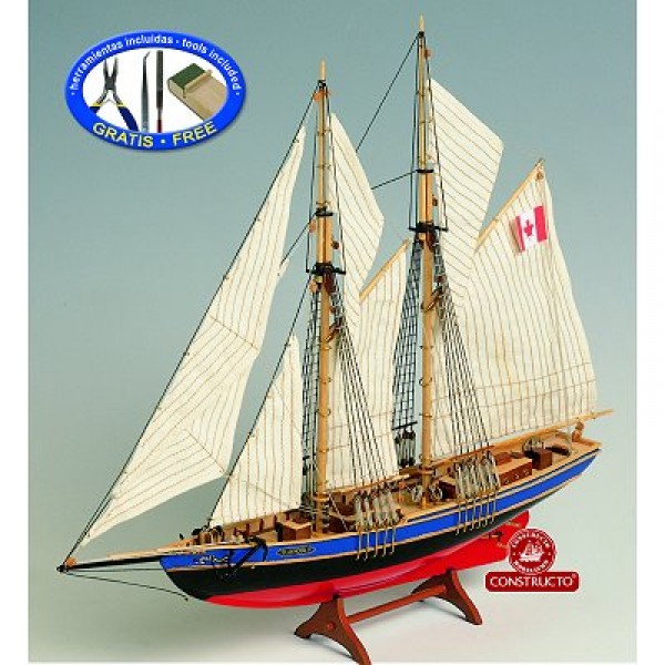 Maquette bateau en bois : Bluenose II - Constructo-80618