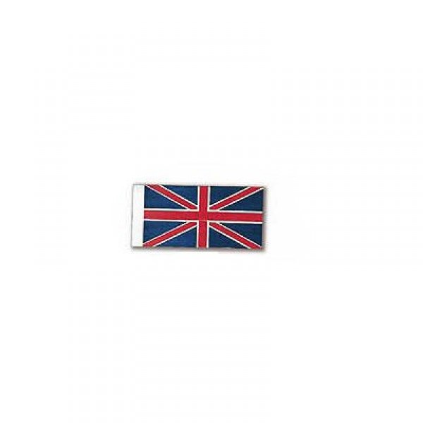 Accesorio para Maqueta de barco de madera: bandera de Reino Unido en tejido autoadhesivo 36 x 65 mm - Constructo-80190
