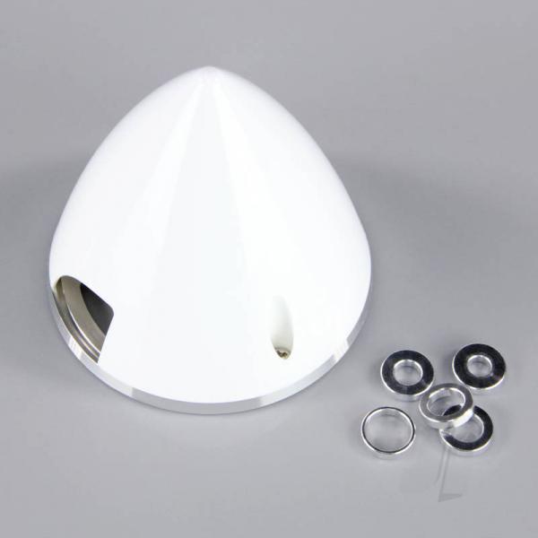 Cone Helice 57mm Blanc embase Aluminium - JPDAC02014