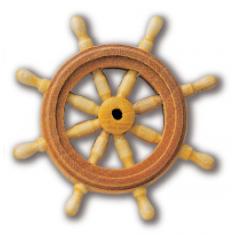 80044 Ships Wheel 40mm (1X6) 