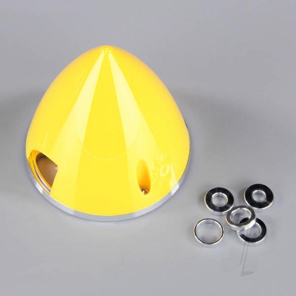 Cone Helice 57mm Jaune embase Aluminium - JPDAC02015