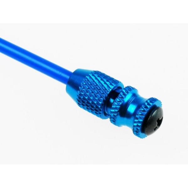 Antenna Pipe With Blue Metal Anodised Base  - JP-4402825