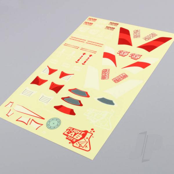 HoverCross Decal Sheet (Rouge) - FHT1005