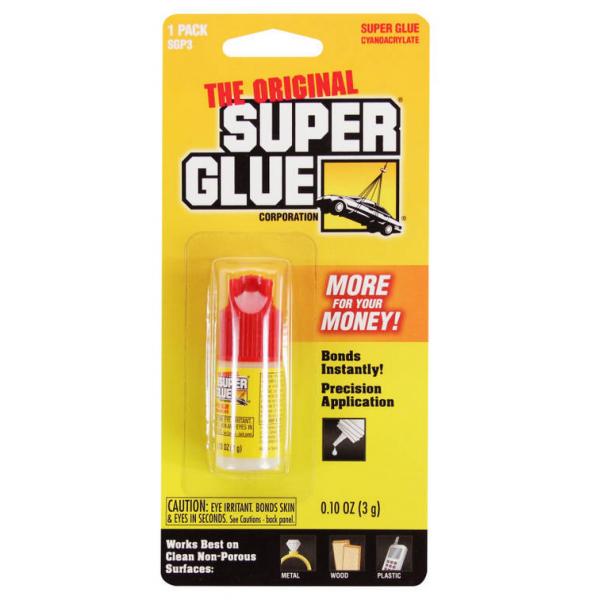 Super Glue bouteille plastique 3g - SUPSGP3
