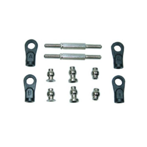 Mv1301 Steering Rod/Joint Set 4mm/48mm  - JP-9923340