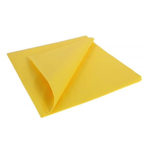 Trainer Yellow Lightweight Tissue Covering Paper, 50x76cm, (5 Sheets) - 5525203
