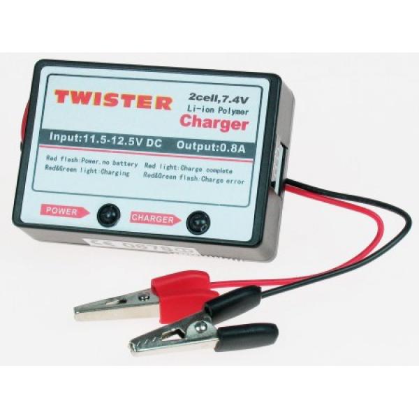 Chargeur Twister Hawk pour Lipo 2S 6600325 - JP-6600325