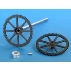 Twister Bell 47 Outer Shaft & Main Gears 