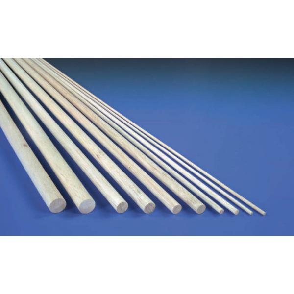 Baguette Ronde Balsa Diam. 13mm (1/2ins) - 5520293