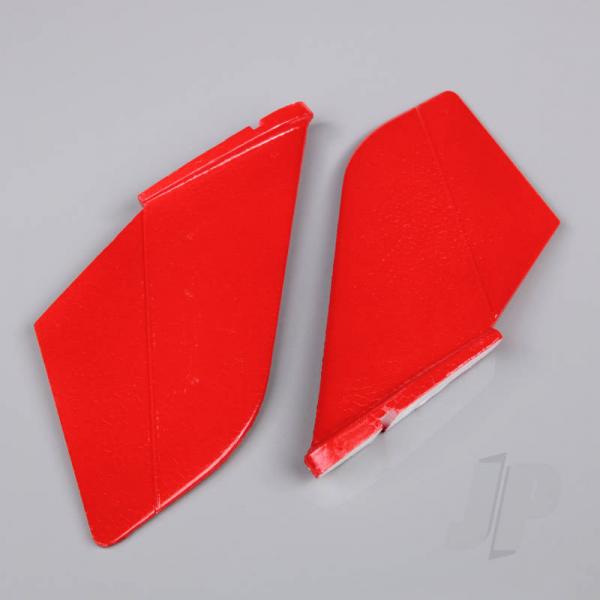 Vertical Fin Set Rouge (Painted With Decal) (F-38) -  - JPDF12012