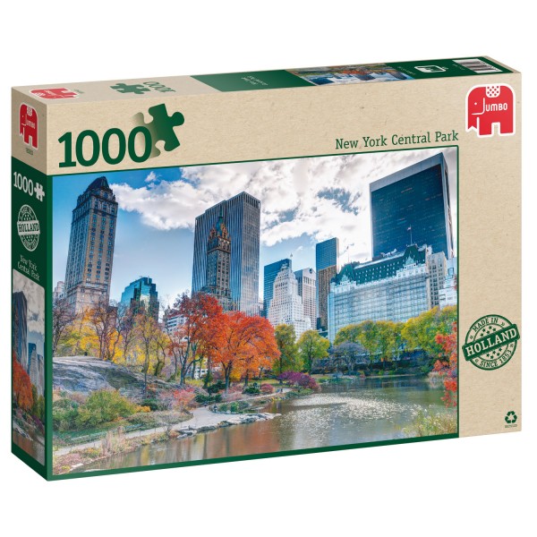 Puzzle 1000 pièces : Central Park, New-York - Diset-18350