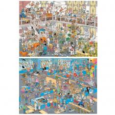 Puzzle 2x1000 pieces : JVH - How not to tinker