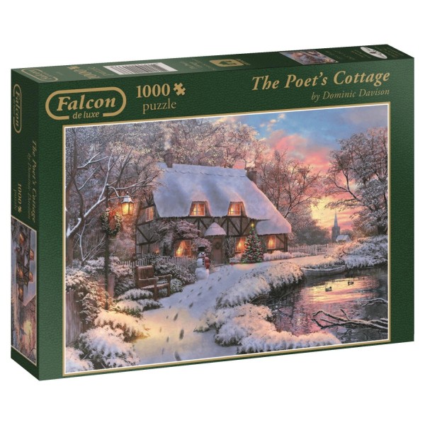 Puzzle 1000 pièces : Cottage poétique ! - Diset-11133