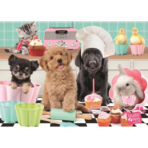 Puzzle 500 pièces : Cupcakes - Diset-19350