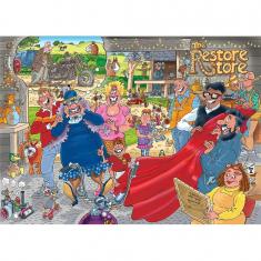 Puzzle 1000 pièces : Wasgij Original 41 - Restauration complète 