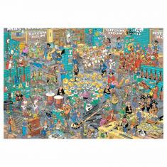 5000 piece puzzle: Jan Van Haasteren: Music shop