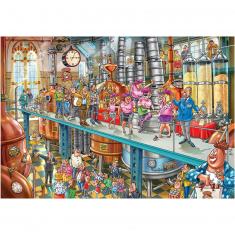 1000 piece puzzle: Wasgij Mystery number 21: Trouble Brewing