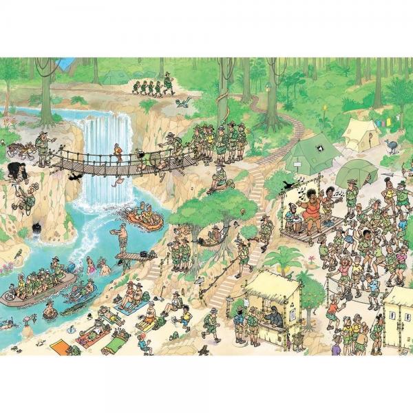 Puzzle 1000 pièces : JVH - Bienvenue dans la Jungle  - Jumbo-1110100622