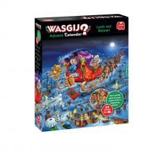 Wasgij ADVENTSKALENDER: 24 Rätsel – Vorsicht vor herabfallenden Gegenständen!