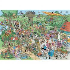 1000 piece puzzle: The annual bird census