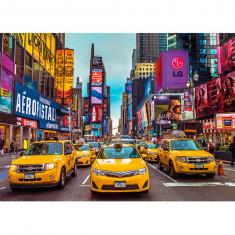 Puzzle 1000 pièces : Collection Premium - Taxis New Yorkais