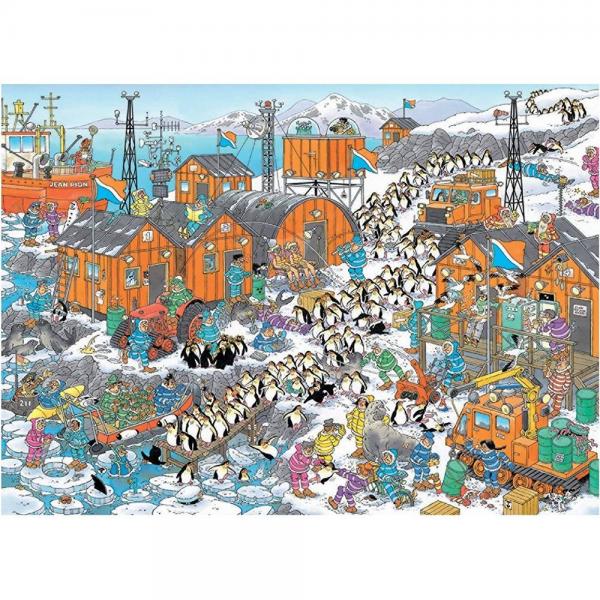 Puzzle 1000 pièces : JVH - Expédition au Pôle Sud  - Jumbo-1110100607